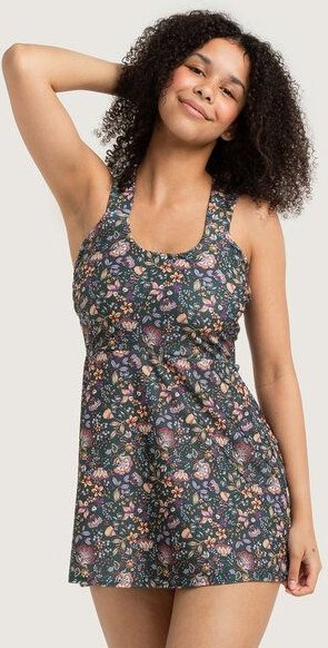 Frija Omina Recycling Badekleid / Tankini Mare Muster