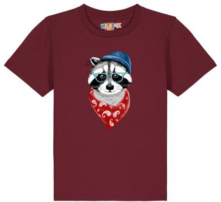 watabout.kids T-Shirt Kinder Waschbär