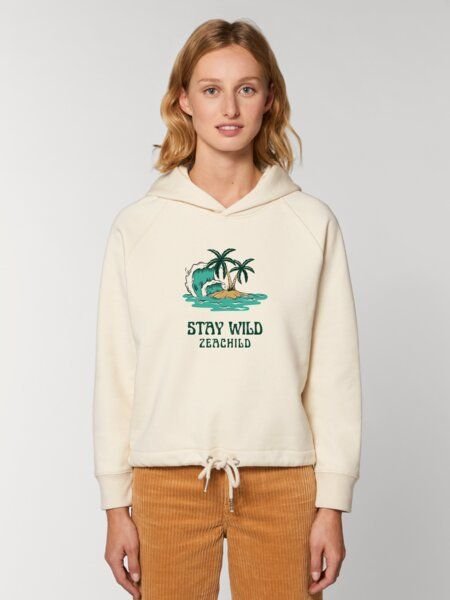 Bio Sweater Damen - Stay Wild Zeachild