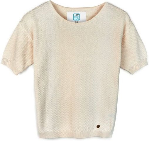 GARY MASH Kurzarm-Pullover Vina aus Biobaumwolle