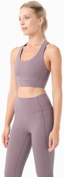 ORGANICATION BEVINN | Cross-Strap Sport Bralette aus recyceltem Polyamid