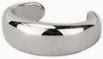 lille mus Earcuff 'Basic' 925 Silber / vergoldet