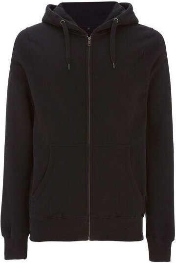 Earth Positive Unisex Zip-UP Hoody Jacke Bio Baumwolle