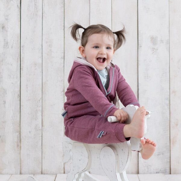 Baby Kapuzenjacke 'OrganicEra' aus Bio-Baumwolle