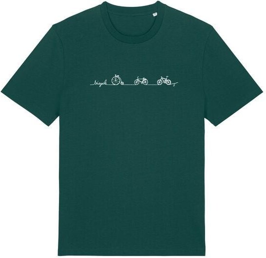 Brandless Basic Bio Unisex T-Shirt Bicycle Line 180g/m² XXS - 3 XL