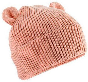 Beechfield Baby Bear Beanie Wintermützen Baby Mütze mit Bärenohren