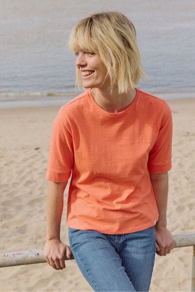 TRANQUILLO Slub Jerseyshirt Lottee aus Bio-Baumwolle (1010004)