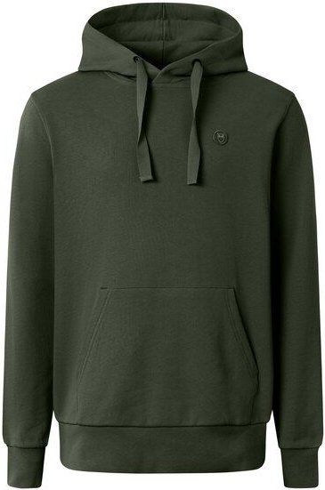 KnowledgeCotton Apparel Kapuzenpullover - ARVID basic hood badge sweat - aus Bio-Baumwolle