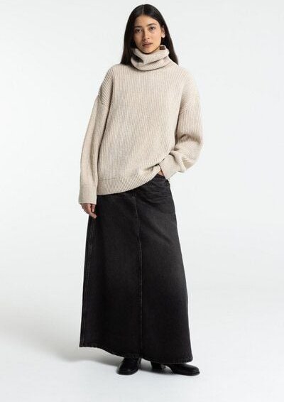 Kings Of Indigo AMIRAH | VILMA BROWN BLACK WORN