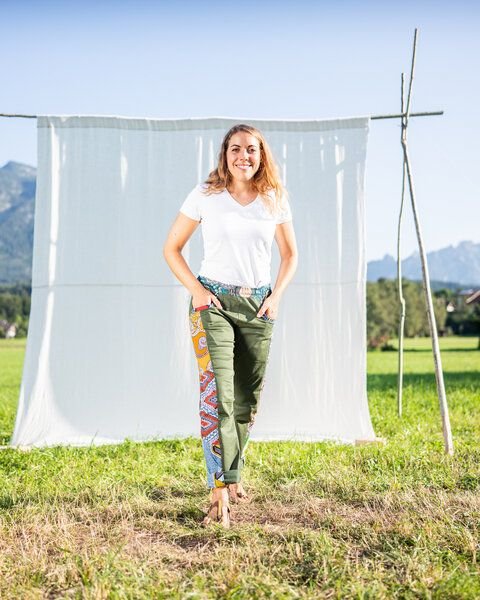 JUAdesign Kletter- und Wander Hose - OCEAN Damen, dynamisch, chic, stilvoll