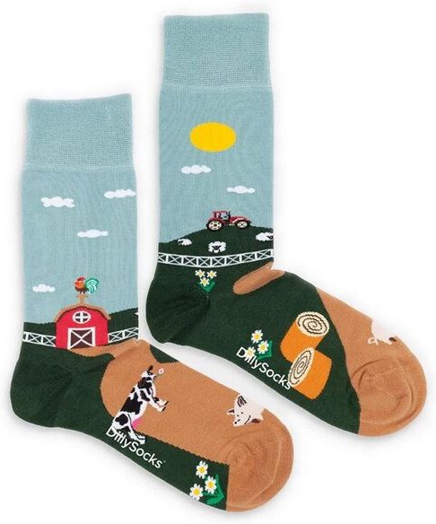 DillySocks Socken Farmer's Finest aus Biobaumwoll-Mix