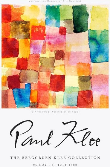 Photocircle Poster / Leinwandbild - The Berggruen Klee Collection