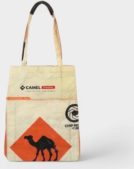 REFISHED fair fashion Tasche 'BUSINESS BAG' - upcycelte Zementsäcke