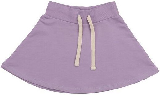 Cotokids Kinderrock GOTS zertifiziert, lila, Bio-Baumwolle, Kordelbund, weich & bequem – Walkiddy