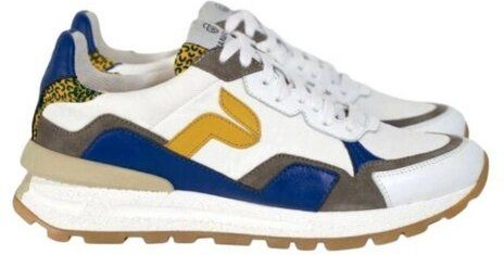 PANAFRICA Akanda - Unisex Recycling Sneaker - White/Noir/Camo/Paon/Bleu/Verde/Arbousse