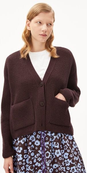 ARMEDANGELS NAOKAA - Damen Strick Cardigan Loose Fit aus Bio-Woll Mix (recycelt)