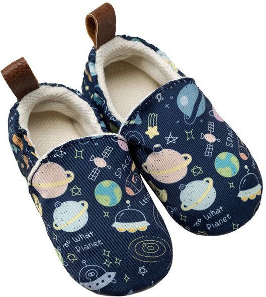 Pololo Barfuß-Hausschuhe aus Seaqual Yarn, Futter aus Baumwolle (organic) vegan, Größen 18/19 - 26/27