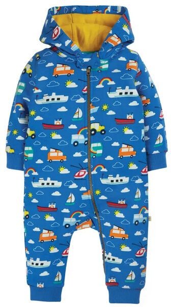 Frugi Kuschliger Fleece-Onesie aus Bio-Baumwolle