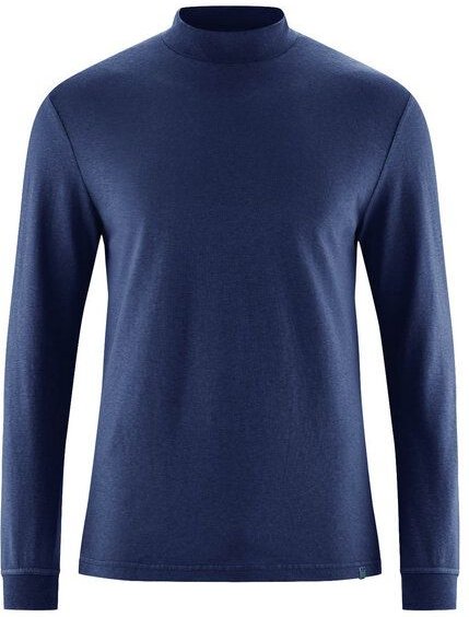 HempAge Rollkragen Langarmshirt Herren Hanf/Biobaumwolle