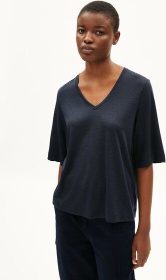 ARMEDANGELS LIANAA - Damen T-Shirt Loose Fit aus TENCEL Lyocell Mix