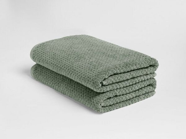 Thumbnail - Yumeko Duschtücher Dots 70x140 cm - 2 Stk. aus Bio-Baumwolle