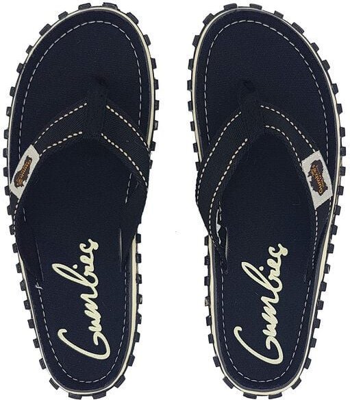 GUMBIES Black – Nachhaltige Zehentrenner