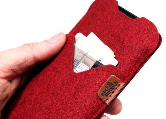 Pack & Smooch iPhone 17 / 17 Pro / 17 Pro Max / 16 / 15 / 14 / 13 / 12 / Pro / Plus / Max / Mini Filz Hülle SHETLAND (Mu...