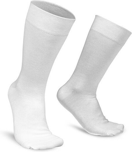 flat design by Mareike Kriesten 4, 8, 12 Paar Bio-Baumwollsocken weiß, fair hergestellt in Portugal (EU), vegan