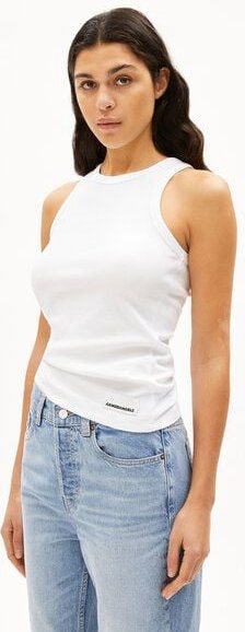 ARMEDANGELS KANITAA Damen Ripp-Top aus Bio-Baumwoll Mix
