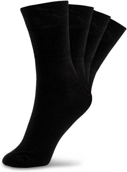 flat design by Mareike Kriesten 4 Paar Bio-Baumwollsocken schwarz - unisex
