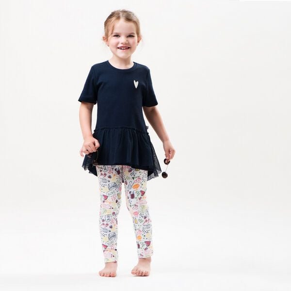 Marraine Kids Leggings aus Bio Baumwolle "Sunglass"