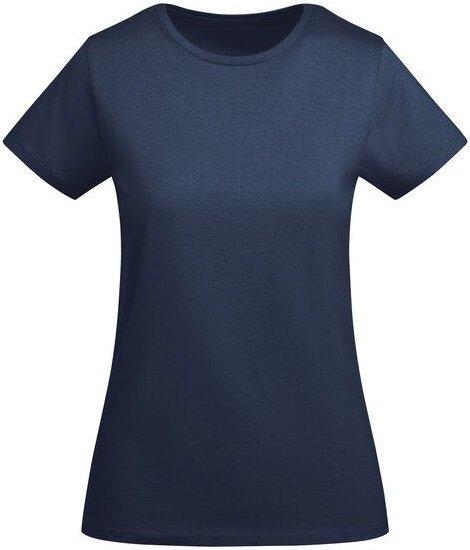 Roly Eco Damen T-Shirt Breda Rundhals enger geschnitten Körpernah Bodyfit