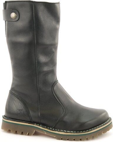 Grünbein Shoes Grünbein Stiefel Charlotte Naturform schwarz