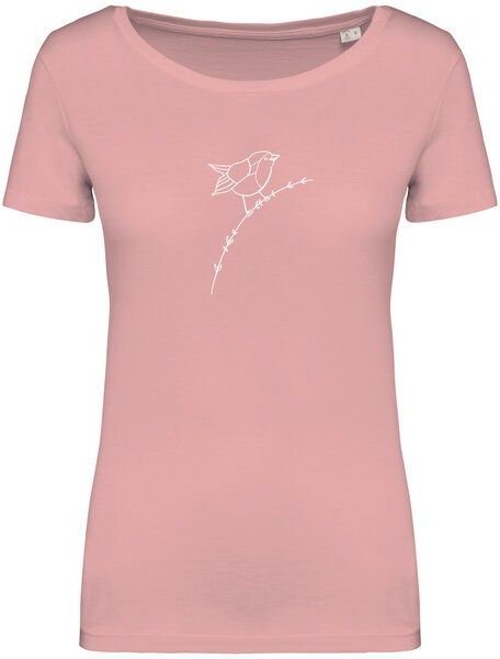 Brandless Basic Bio T-Shirt (ladies) Nr.4 Rotkehlchen 155g/m²