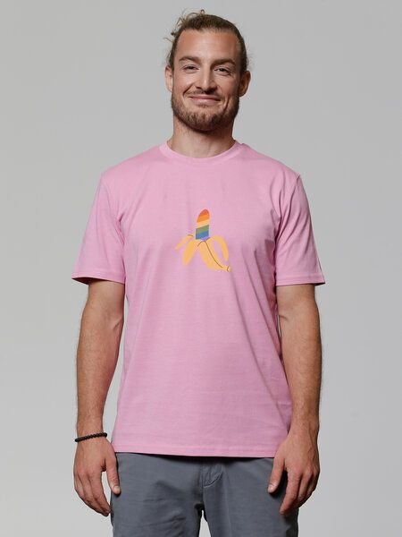 watapparel T-Shirt Unisex Rainbow Banana