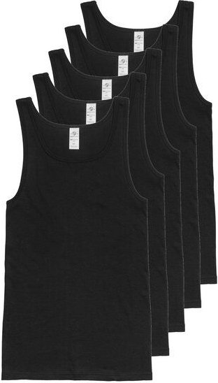 Haasis Bodywear Herren Unterhemd Feinripp 5er Pack