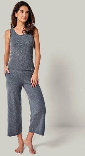 YOU LOOK PERFECT Merino Loungewear Set „Stricktop Blossom & Strickhose Dana"