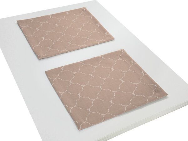 Thumbnail - Nature by Adam Tischset 2er Pack aus 100% Bio-Baumwolle - Made in Germany - Indian Cortezada