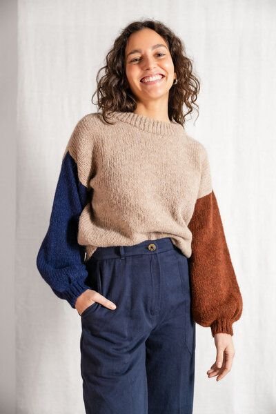 Jyoti - Fair Works Baby-Alpaka Strickpullover Lupuna