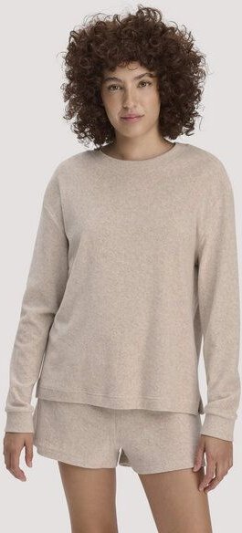 hessnatur Frottee Loungeshirt Oversize PURE COTTON aus reiner Bio-Baumwolle