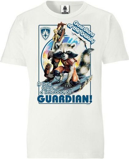 Thumbnail - LOGOSH!RT LOGOSHIRT - Marvel Guardians of the Galaxy - Rocket Raccoon - T-Shirt