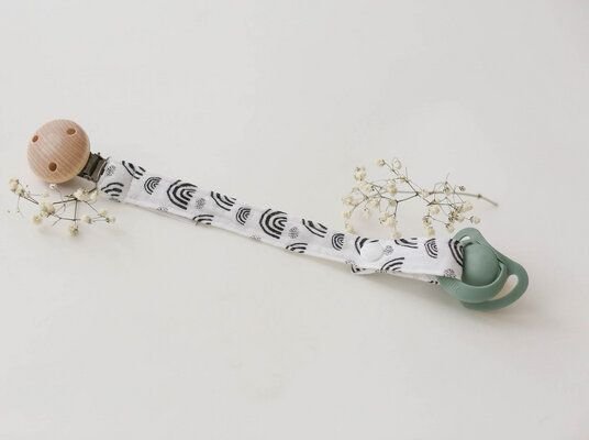 Musselin Schnullerband in 11 Farben | NoniKids Berlin