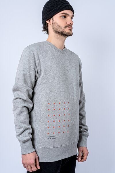 FANTASTIC REALITY STUDIOS HAIL SWEATSHIRT – Bio-Baumwolle, Unisex