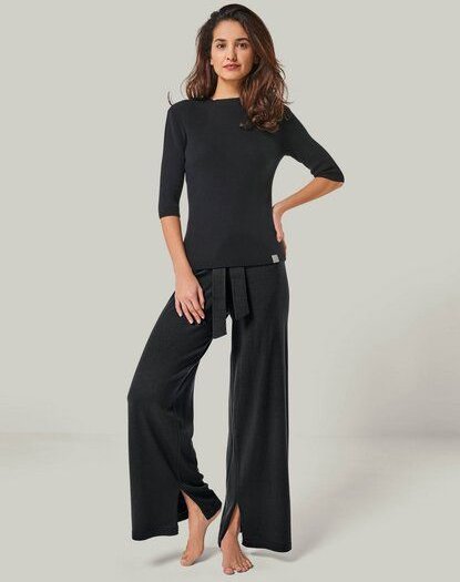 YOU LOOK PERFECT Merino Loungewear Set „Strickpullover Daria & Strickhose Bailey"