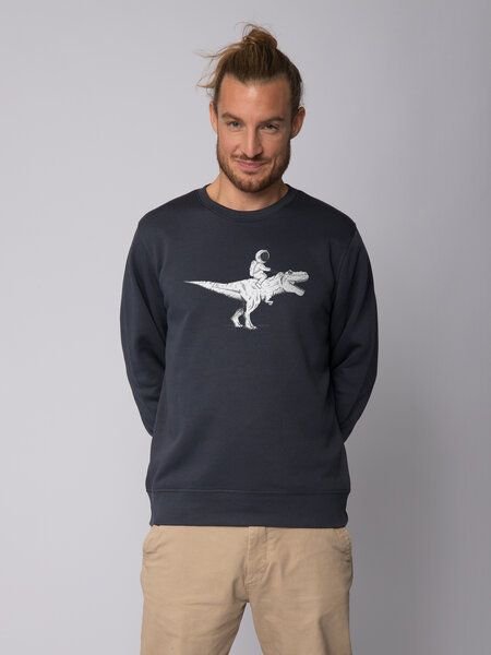 watapparel Sweatshirt Unisex Astronaut on T-Rex