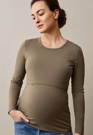 Umstands- und Stillshirt Classic Langarmshirt von boob