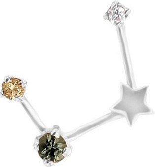 Eppi Goldener Ohrring mit Sternzeichen Virgo