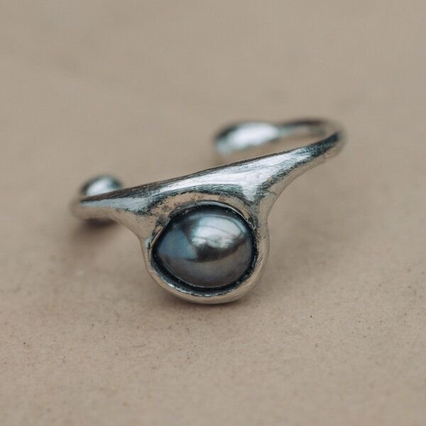 Nella & Sina Perlen Ohrklemme | Handmade Ear Cuffs