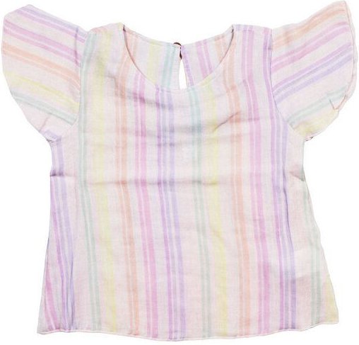 maximo Mädchen Flügelhemd Shirt Musselinstoff Bio Baumwolle