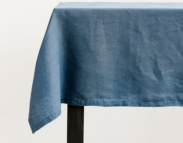 nordery Tischdecke - 100% europäisches Leinen - Stonewashed - 140x200 cm